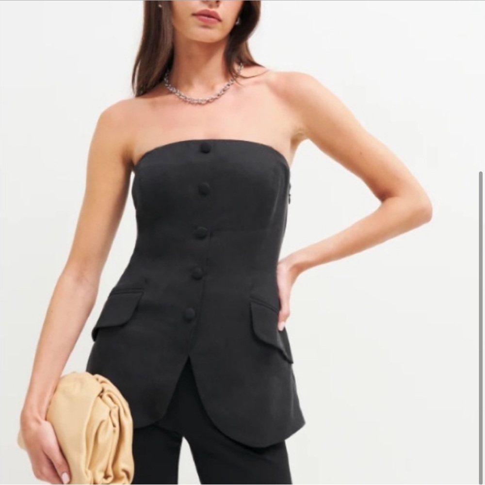 Black Reformation Vest Top